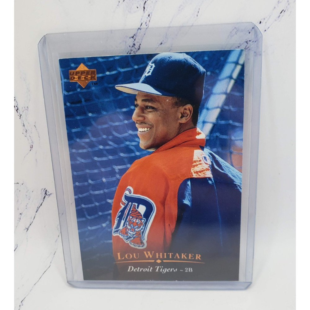 1995 Upper Deck #188 Lou Whitaker Detroit Tigers